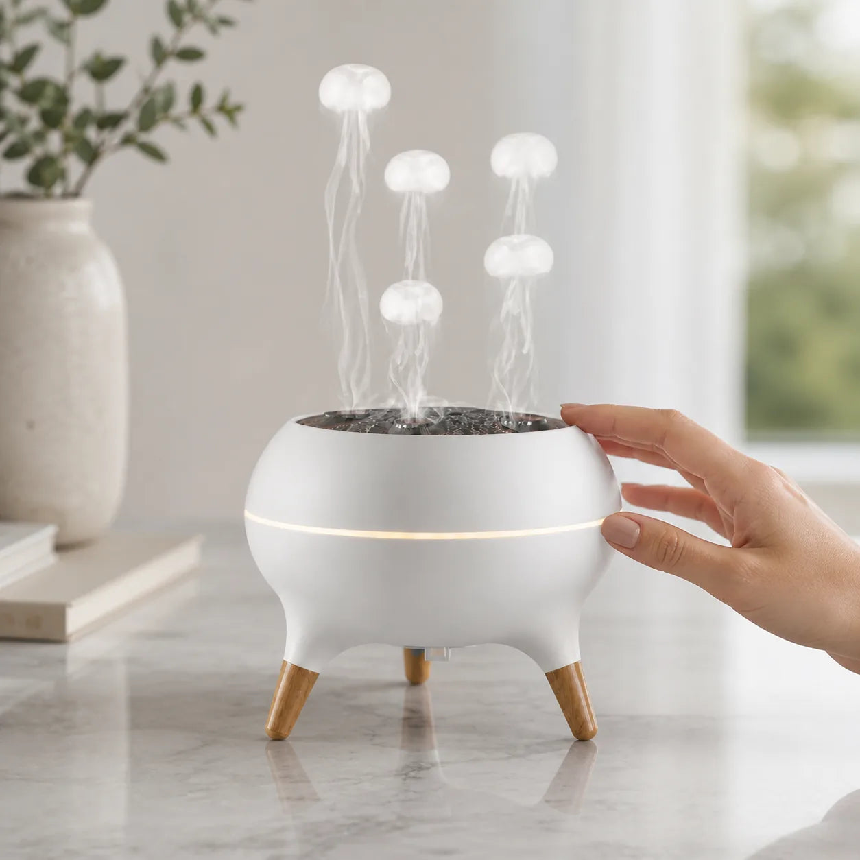 JellyFuser diffuser in daylight